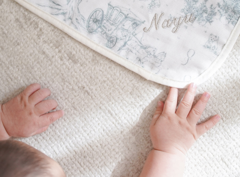 名入れ刺繍で特別感
