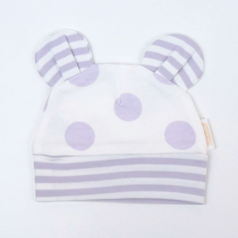 シェリ ベビーキャップ パープル