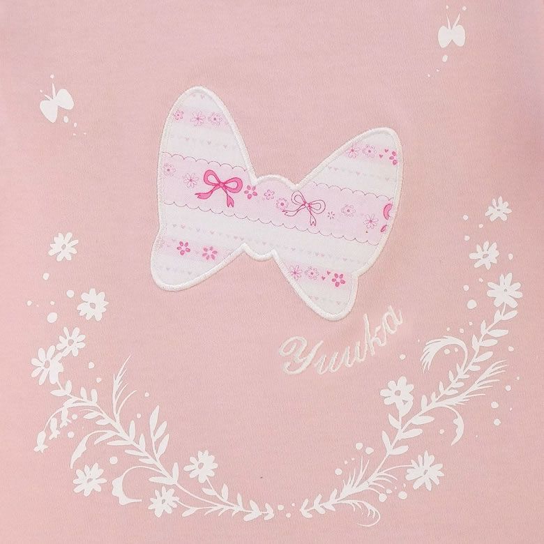 プリティパッチ リボンロンパース ピンク