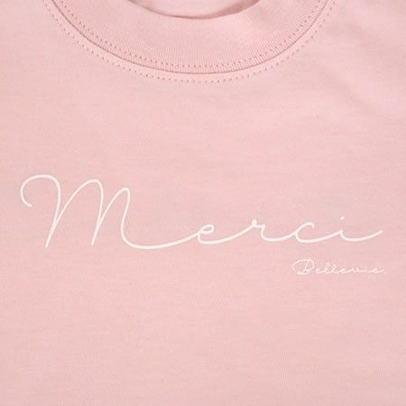 ラフィネTシャツ　Merci