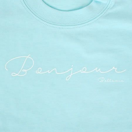 ラフィネTシャツ  Bonjour