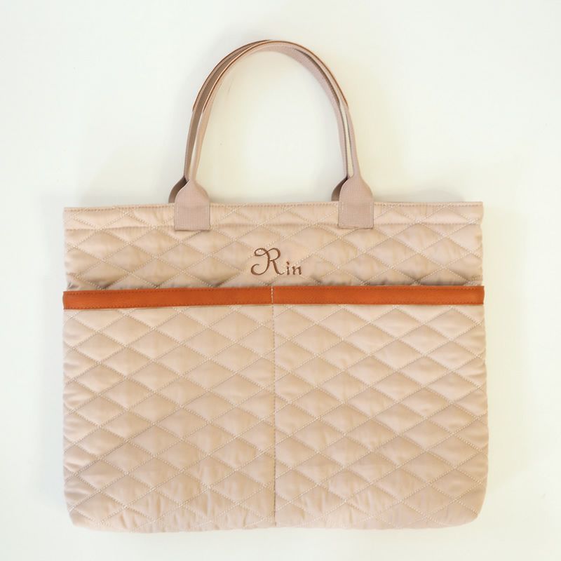 ジョリーレッスンバッグ　ベージュ