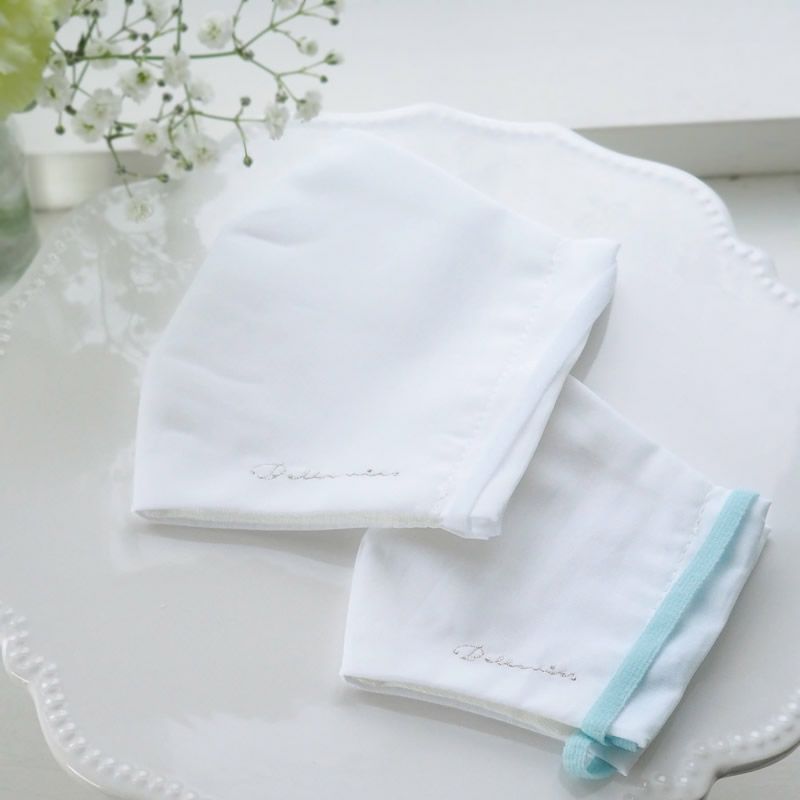 日本製　子ども用ガーゼマスク (2枚セット)