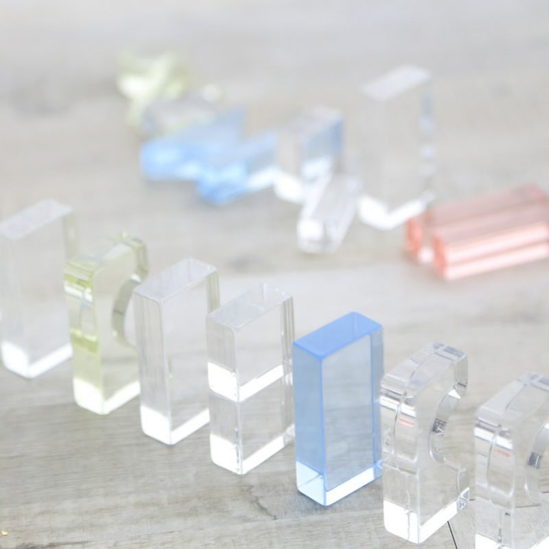 Amazon | Lumiere Cubes アクリル積み木 26ピース(日本製
