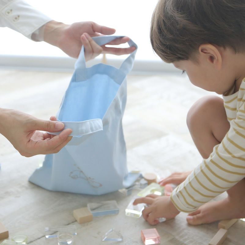 Lumiere Cubes クリアアクリル積み木 26ピース イメージ