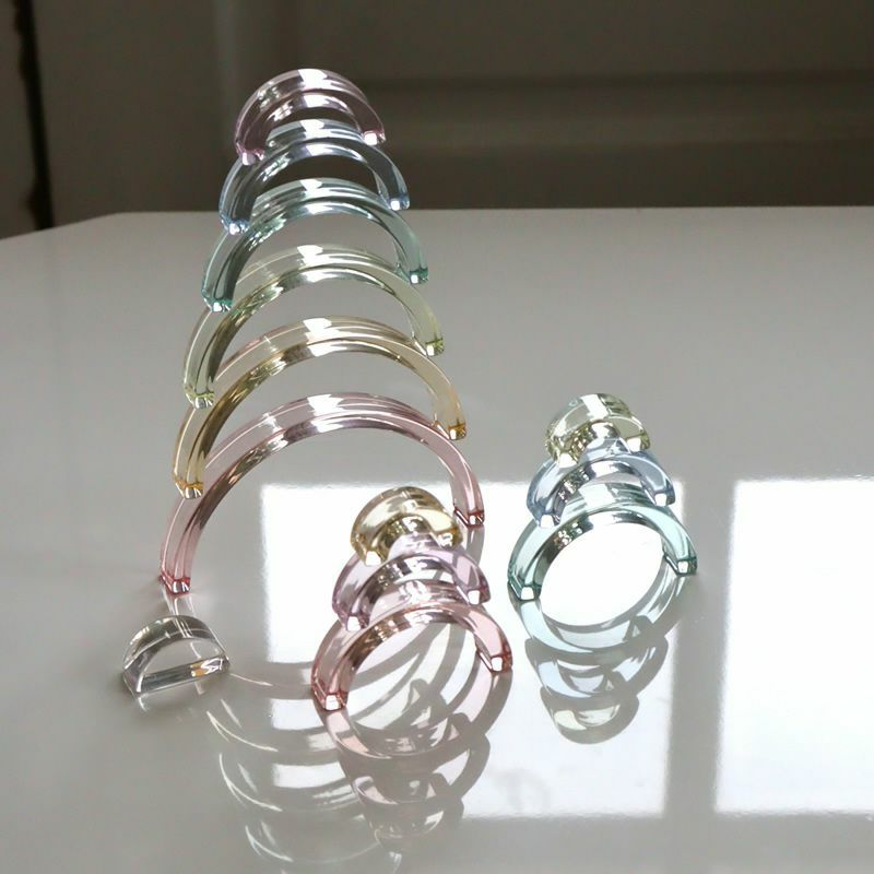 Lumiere Cubes アクリル積み木 26ピース(日本製)