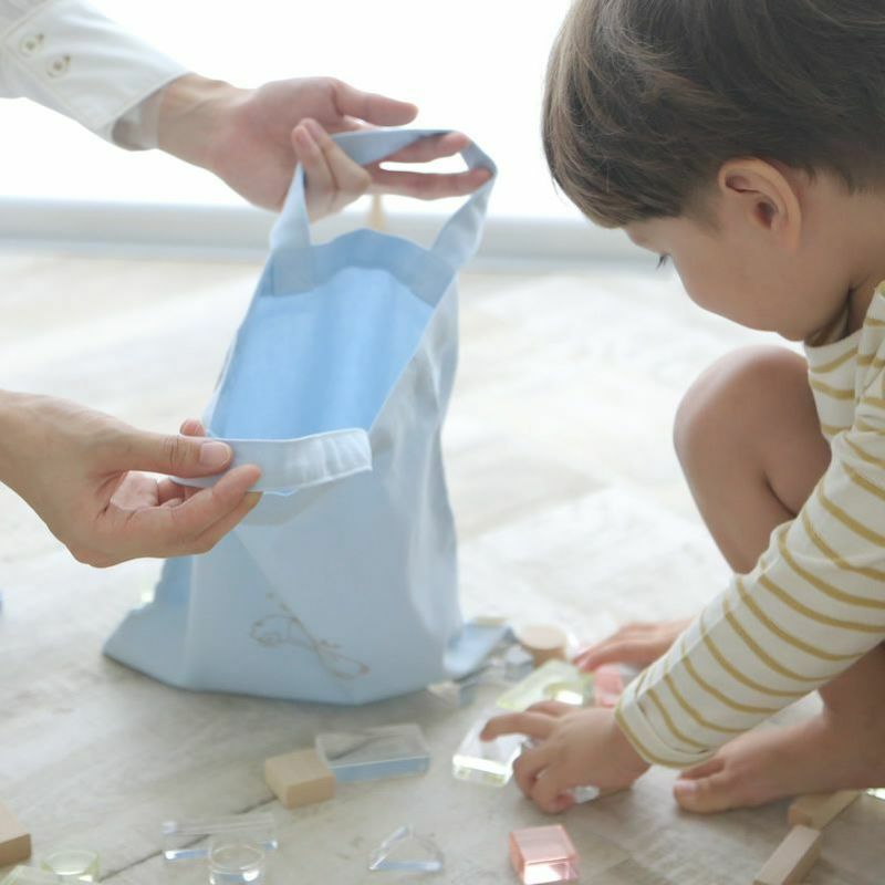 Lumiere Cubes Mimi アクリル＆木の積み木26ピース