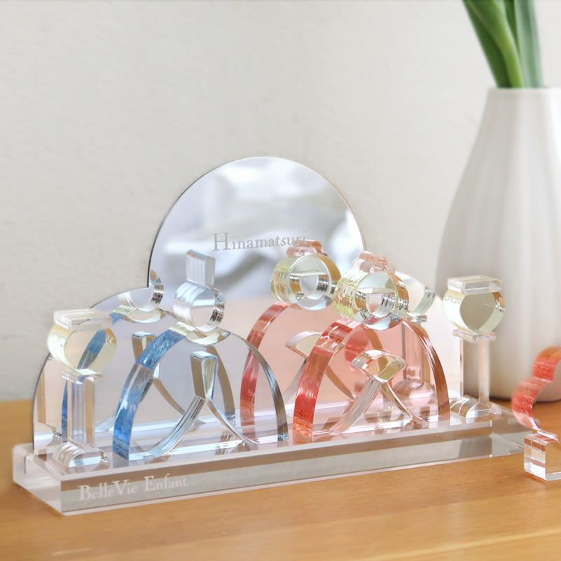 Lumiere Hinamatsuri アクリルひな人形