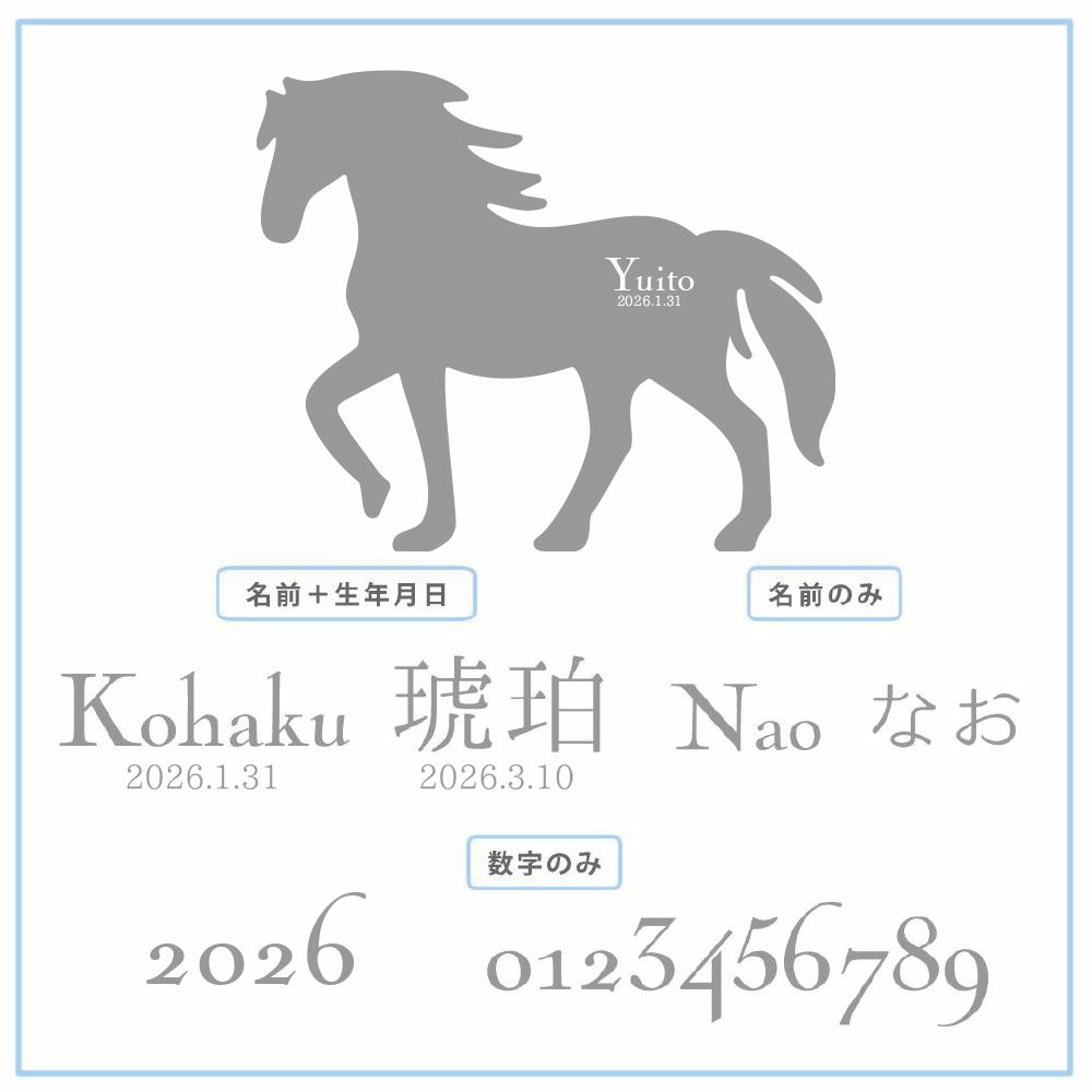 名入れオプション